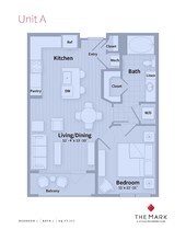 Unit A 211 floor plan